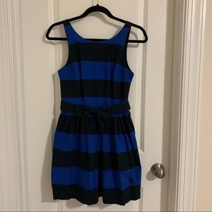 Abercrombie & Fitch Y2K Blue Striped Dress, 4